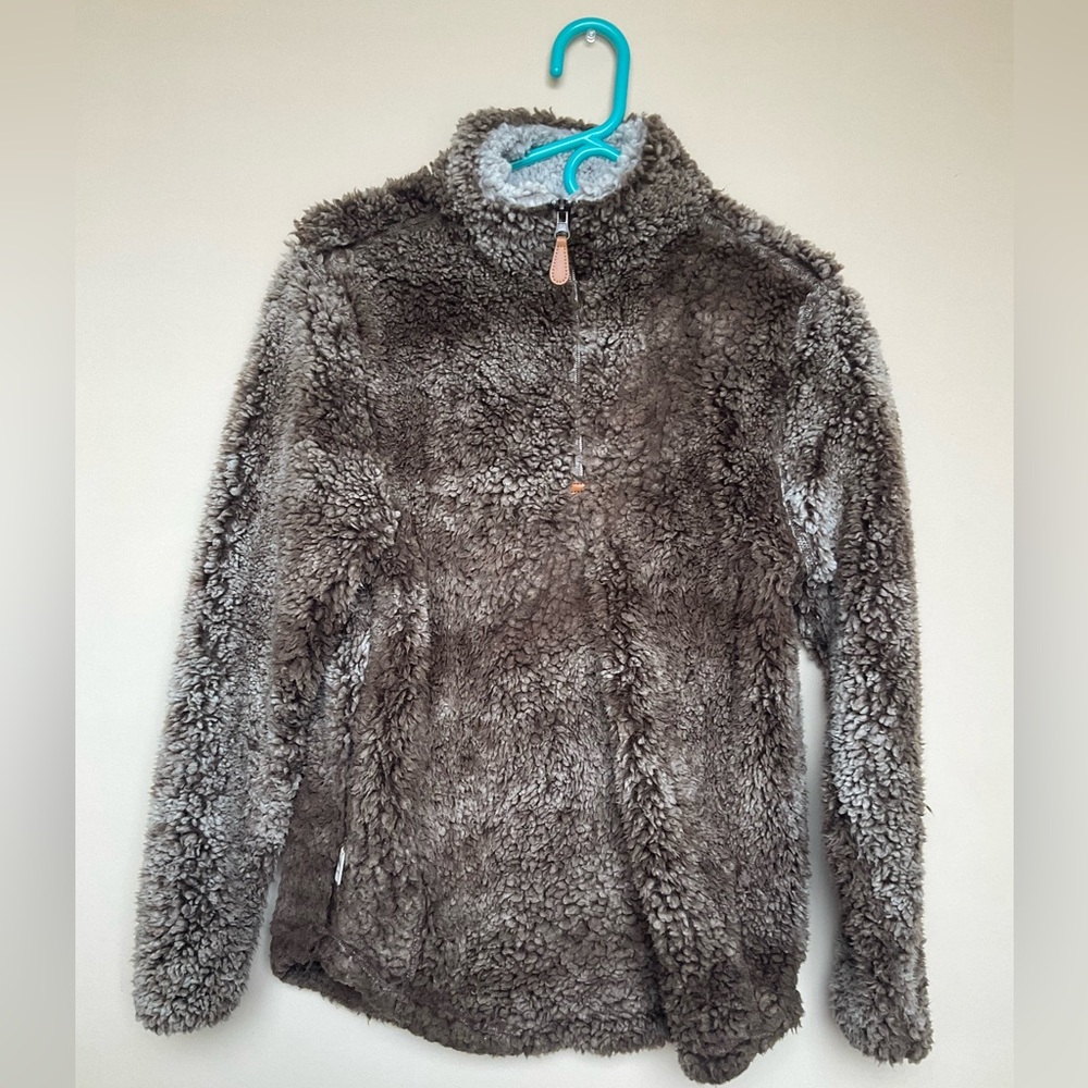 S Southern Charm Fleece Quarter Zip